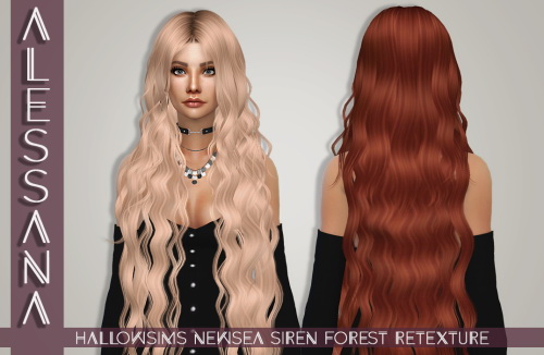 Sims 4 HallowSims Newsea Siren Forest Retexture at Alessana Sims