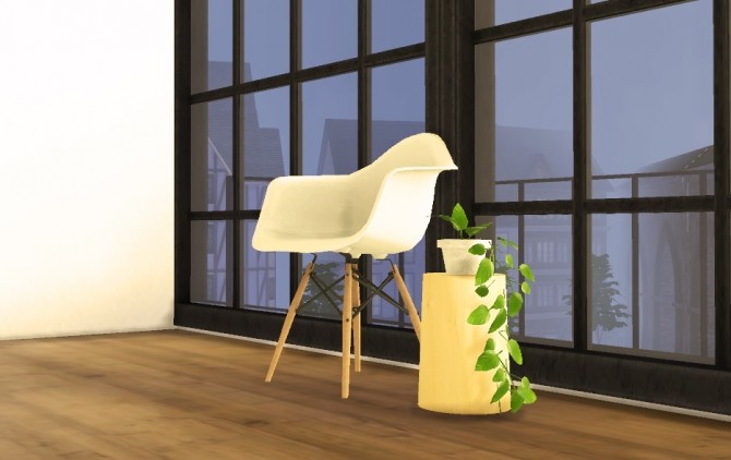 Sims 4 Simply Minimal Side Table at Ooh la la