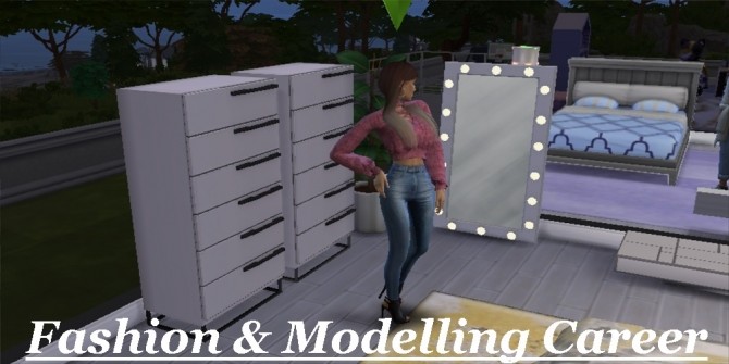 Sims 4 Fashion and Modelling Career   Design, Model, Writer by DiamondVixen96 at Mod The Sims
