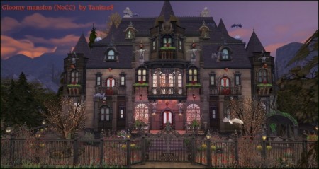 Gloomy mansion at Tanitas8 Sims