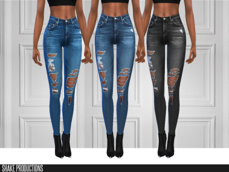 123 SET 6 Different Jeans by ShakeProductions at TSR » Sims 4 Updates