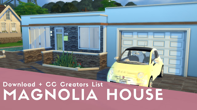 Sims 4 Magnolia House at Dinha Gamer