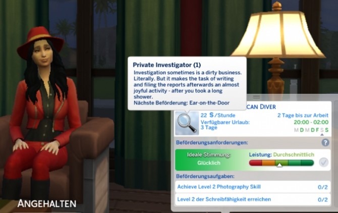 Sims 4 Private Investigator Career by Marduc Plays at Mod The Sims