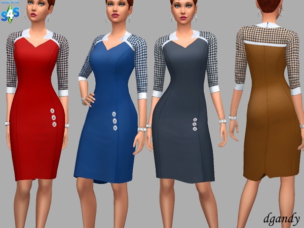 Party Dress Irene By Dgandy At Tsr Sims 4 Updates
