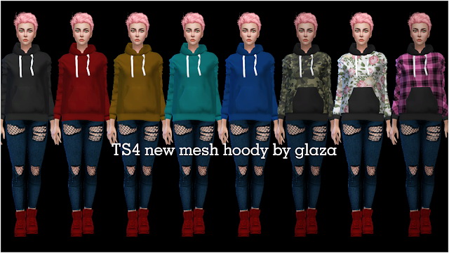 Sims 4 Hoodie at All by Glaza