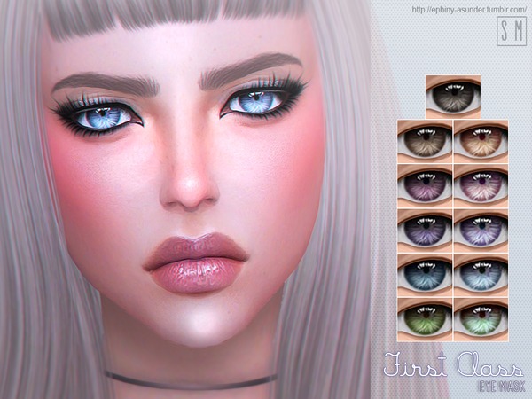 Sims 4 First Class Eye Mask by Screaming Mustard at TSR
