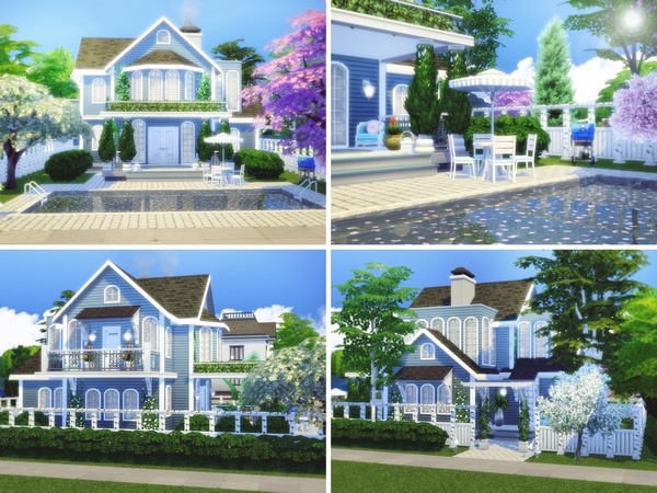 Sims 4 Willow Cottage by MychQQQ at TSR