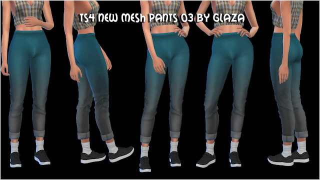 Sims 4 Pants 03 at All by Glaza