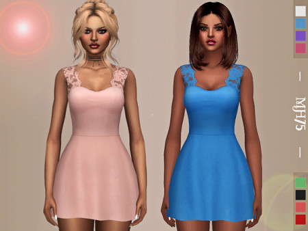 Ami Dress by Margeh-75 at TSR » Sims 4 Updates