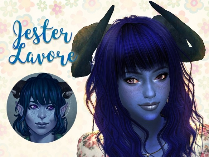 Sims 4 Jester Lavore Critical Role Season 2 by Kurosmind at Mod The Sims