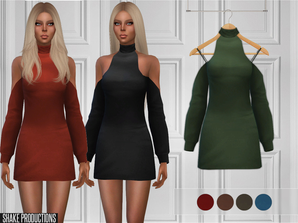 Sims 4 Short Dresses 124 by ShakeProductions at TSR