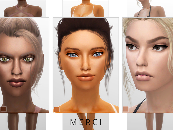 Sims 4 SkinTone 1.0 by Merci at TSR