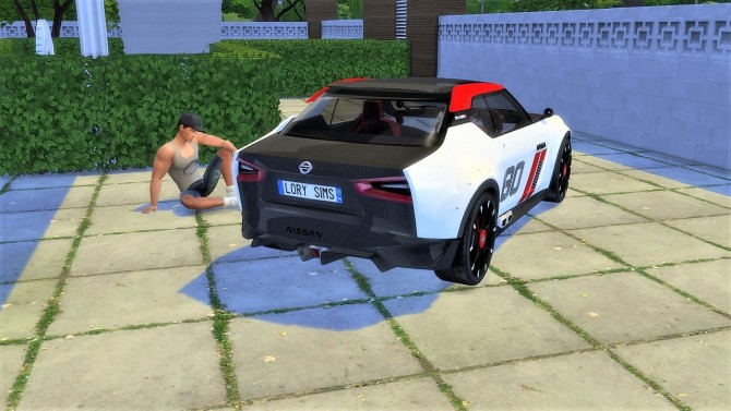 Sims 4 Nissan IDx Nismo at LorySims