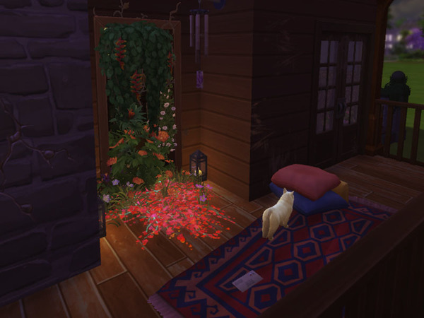 Sims 4 Abandoned home NO CC by residentsim at TSR