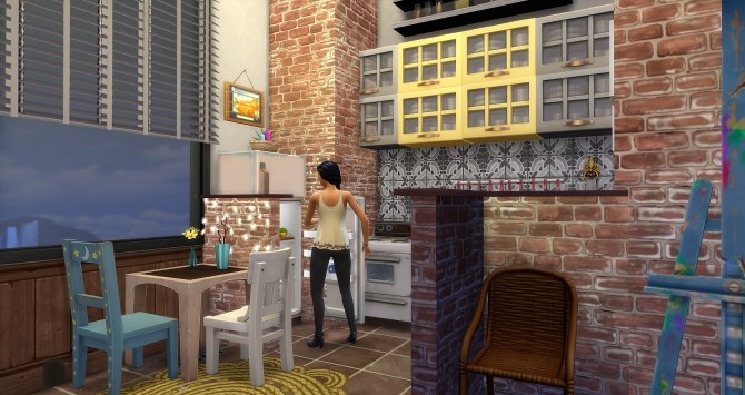 Sims 4 Picasso 910 Studio Medina by Angerouge at Studio Sims Creation