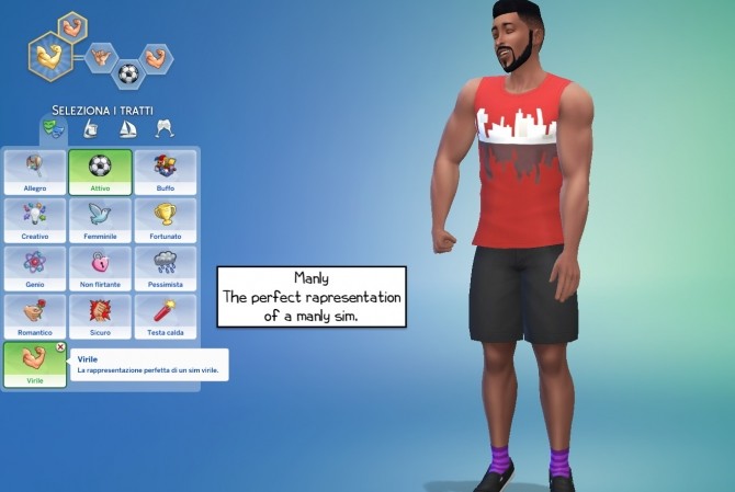 Sims 4 Feminine & Manly Traits by Daleko at Mod The Sims