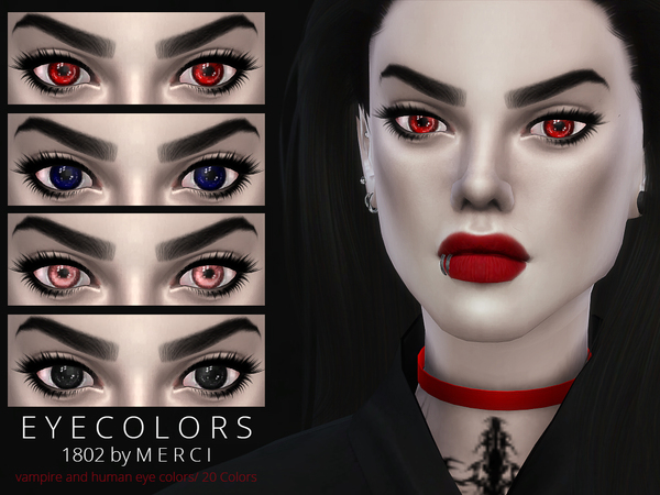 Sims 4 Eyecolors 1802 by Merci at TSR