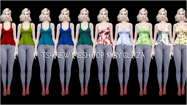 Sims 4 TOP 10 at All by Glaza