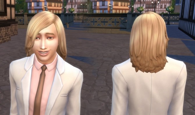 Sims 4 Daniel Hair for males at My Stuff