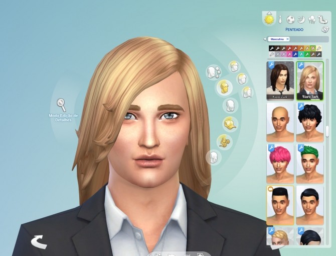 Sims 4 Daniel Hair for males at My Stuff