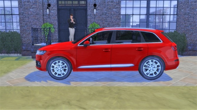 Sims 4 Audi Q7 at LorySims