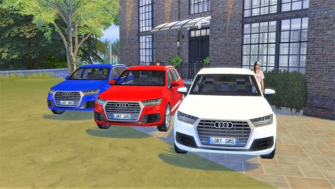 Sims 4 Audi Q7 at LorySims
