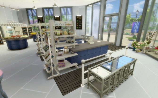Sims 4 Supermarket at Via Sims