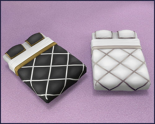 Sims 4 Mattress Knuffelig & Puffelig at CappusSims4You