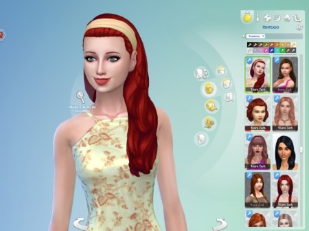 Livia Hair at My Stuff » Sims 4 Updates