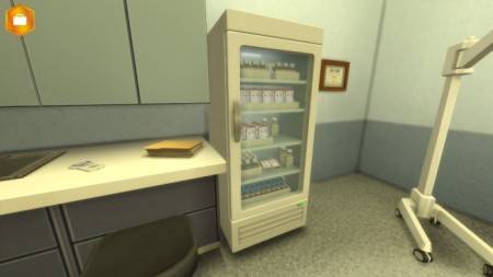 Fridge for hospital by Séri at Mod The Sims