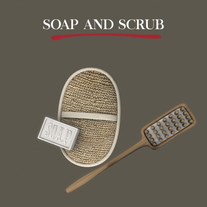 Sims 4 Soap and Scrub at Leo Sims