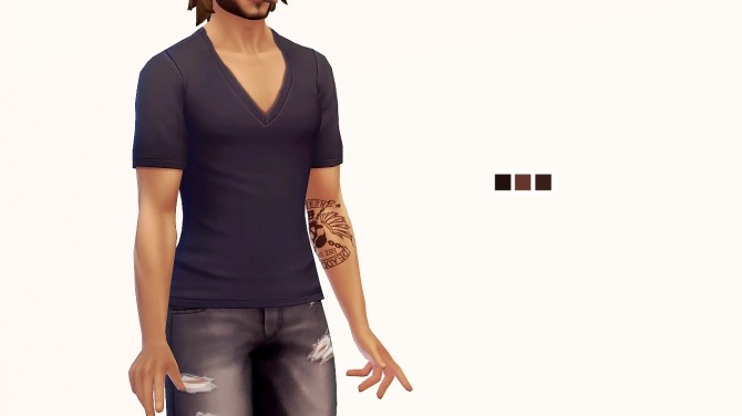 Sims 4 Retribution set of Blackwatch themed CC at Valhallan