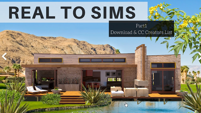 Sims 4 Modern Holiday Home at Dinha Gamer