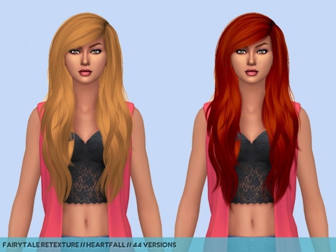 Sims 4 Dump hair retextures at Heartfall