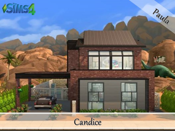 Sims 4 Industrial Loft Candice by PaulaBATS at TSR
