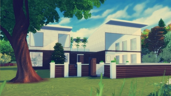 Sims 4 Modern House at Simming With Mary