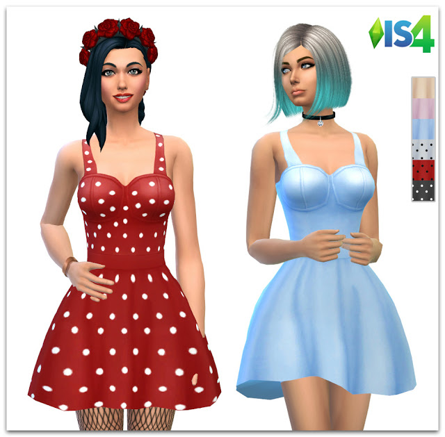 Sims 4 IS4 61 dress at Irida Sims4