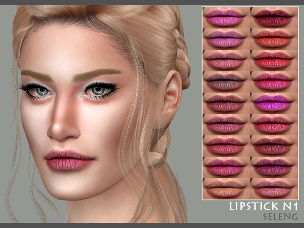Sims 4 Lipstick N1 by Seleng at TSR