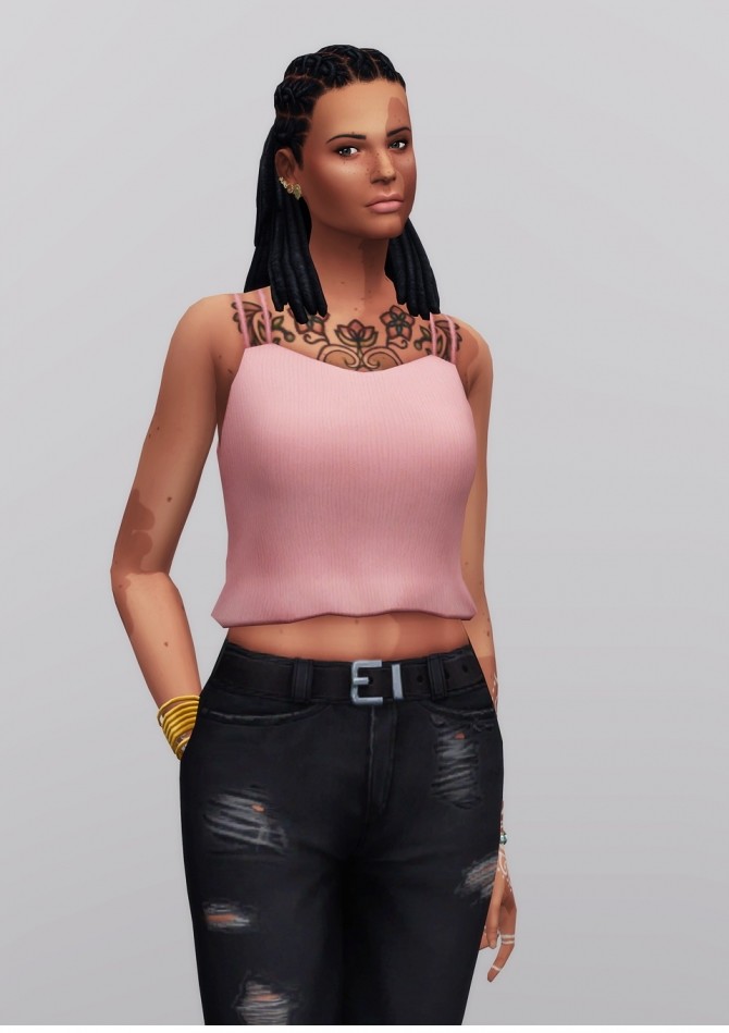 Sims 4 Basic Sleeveless T Shirt at Rusty Nail
