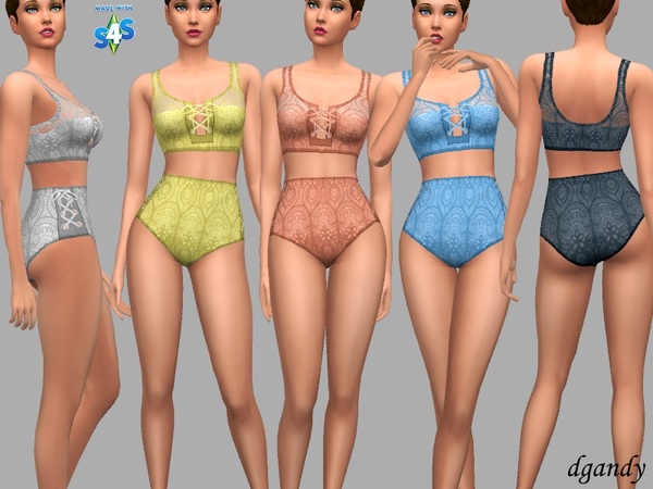 Sims 4 Mona swimsuit by dgandy at TSR