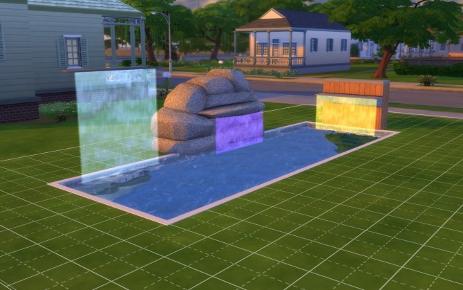 Sims 4 Three Waterfalls by fire2icewitch at Mod The Sims