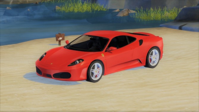 Sims 4 Ferrari F430 at LorySims