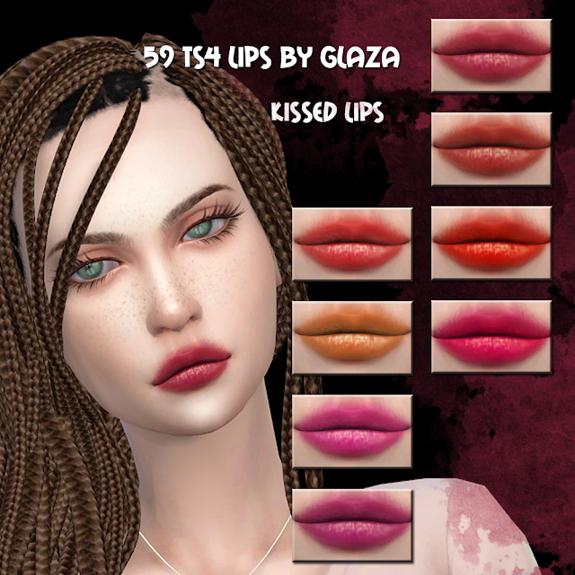 Sims 4 Lips 59 at All by Glaza