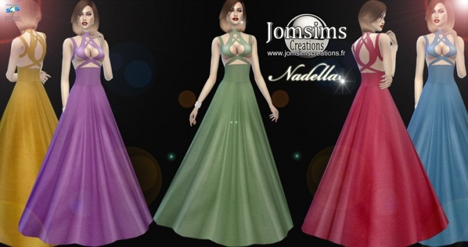 Jomsims Sims 4 Dress