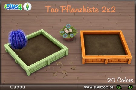 TAO planter 2×2 by Cappu at Blacky’s Sims Zoo