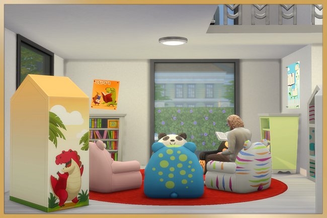 Sims 4 NewCrest library by MissFantasy at Blacky’s Sims Zoo