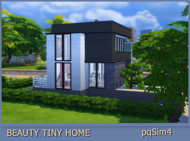 Sims 4 Beauty Tiny Home at pqSims4