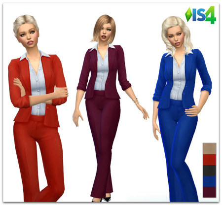 IS4_60 women suit at Irida Sims4