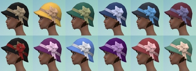 Sims 4 Cloche Hat Conversion at My Stuff
