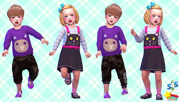 Sims 4 Toddler Pose 07 at A luckyday